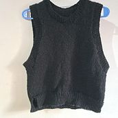 Chaleco . Accessor, Design, Fiber Arts, Knitting, and Textile Design project by Eva Cosmica - 07.13.2025