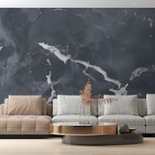 Dark Gray Terrazzo Natural Granite Marble Mural Ein Projekt aus dem Bereich Innendesign von Wallanza wallpaper - 15.07.2025