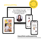 From Hobby to Brand: A Watercolor Artist's Guide to Social Media Success. Br, ing e Identidade, Comunicação, Marketing digital, Instagram, Marketing para Instagram, Marketing, Mobile Marketing, Narrativa, Redes sociais, Stor, telling, e Pintura em aquarela projeto de danyustudio - 15.07.2025
