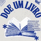 Arte para doação de livro. Communication, Creative Consulting, Stor, and telling project by Marina de Barros E Santos - 07.18.2025
