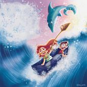 Le avventure di jade e kart  Ein Projekt aus dem Bereich Digitale Illustration und Kinderillustration von Serena Mendrano - 18.07.2025