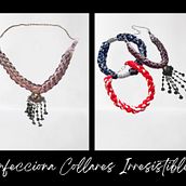 Collares que Enamoran: Diseña y Confecciona Piezas Únicas en Casa. Un proyecto de Artesanía, DIY y Creatividad de Gliiter Moda - 18.07.2025