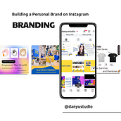 Building a Personal Brand on Instagram - @danyustudio. Comunicação, Instagram, Marketing, Marketing de conteúdo, Marketing digital, Marketing para Instagram, Mobile Marketing, Redes sociais, Br, ing e Identidade, e Design digital projeto de danyustudio - 19.07.2025