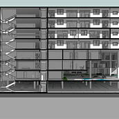 Proyecto de edificios mixtos. 3D, Architecture, Digital Architecture, Interior Architecture, 3D Modeling, and ArchVIZ project by Luis Ovalle Jaimes - 07.20.2025