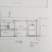 Pequeño rincon de cocina  Ein Projekt aus dem Bereich Architektur und Architektonische Illustration von Jonathan Puerres - 20.07.2025
