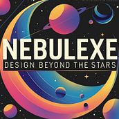 Nebulexe - Design Beyond the star. Un proyecto de Br, ing e Identidad, Diseño, Diseño gráfico, Diseño de logotipos y Tipografía de Nirajan Sharma - 23.07.2025