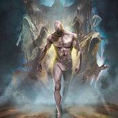 El Caminante. Digital Illustration, Concept Art, Digital Painting, Digital Drawing, and Traditional illustration project by Darío Suárez - 07.24.2025