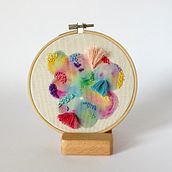 My final project for the course Emroidery and Watercolor Basic Techniques Ein Projekt aus dem Bereich Stickerei, Malerei, Aquarellmalerei und Textildesign von Anastasia Papathanaki - 24.07.2025