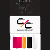Guilherme Chianca | Assessoria Esportiva. Un progetto di Br, ing, Br, identit, Design, Design digitale, Design di loghi, Stationer e Design di manguelan - 24.07.2025