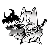 Coraje el perro no tan cobarde. . Un progetto di Illustrazione tradizionale e Illustrazione digitale di Jesus Orlando Ortega González - 25.07.2025