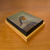 Realizzo una cornice per impreziosire un mio dipinto. Un progetto di Artigianato, Interior Design, Interior design, DIY e Falegnameria  di Egidio Calabrese Violetta - 25.07.2025