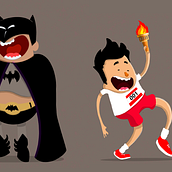 Sonrisas. Un projet de Illustration traditionnelle, B, e dessinée, Dessin, Dessin au cra, on , et Narration de Pablo Quiroga Muñoz - 26.07.2025