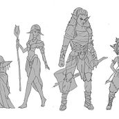 Proyecto. Character Design, Digital Drawing, Digital Illustration, and Traditional illustration project by Mai Sinestra - 07.26.2025