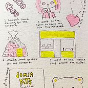Diario ilustrado: una práctica diaria y consistente Ein Projekt aus dem Bereich Bildende Künste, Skizzenentwurf, Kreativität, Zeichnung, Sketchbook und Achtsamkeit von Lucía Durán - 27.07.2025