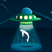 Quinto contacto. Een project van Animatie, Motion Graphics, 3D, 3D-animatie,  3D-ontwerp y 3D-karakterontwerp van Alejandro Salazar - 28.07.2025