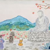 Un viaje a Japón. Een project van  Tekening, Traditionele illustratie y Aquarelschilderen van Katherine Cordoba - 28.07.2025