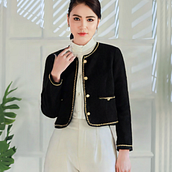 Step-by-Step Tweed Coat Pattern Project. Design de moda, Pattern Design, e Modelagem e confecção projeto de japanmaynine - 29.07.2025