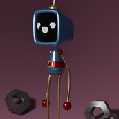 ROBOT. Een project van Ontwerp van personages, Productontwerp, Motion Graphics y  3D-modellering van lixiaoye2004 - 30.07.2025