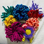 Arrecife en crochet Ein Projekt aus dem Bereich Erweiterungsentwicklung, H, werk, Weben und Textildesign von Rous Navarro - 31.07.2025