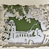 For Bou. Een project van  Boekbinding, Kinderillustratie, Craft, DIY, Traditionele illustratie, Papercraft, Stor y telling van Johanna Valeur - 01.08.2025