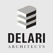 Delari Architects – Logo Design Inspired by Structure and Simplicity. Un proyecto de Br, ing e Identidad, Dirección de arte y Diseño gráfico de eleazer_domingo_madiam - 03.08.2025