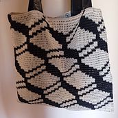 Tote bag Kutiio . Accessor, Design, Crochet, DIY, Fiber Arts, Pattern Design, and Textile Design project by joyce919alves - 08.04.2025