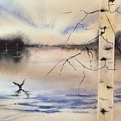Atmospheric landscapes course. Un projet de Beaux Arts, Peinture , et Aquarelle de Amanda Heenan - 04.08.2025