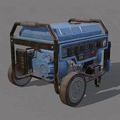 Portable Generartor. Un progetto di 3D, Progettazione di videogiochi, Modellazione 3D e Videogiochi di Becky Vr - 05.08.2025