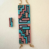 Culture and color . Un progetto di Design di accessori, Artigianato, Fiber Art e Design di gioielli di Pamela Narvaez - 06.08.2025