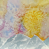 Acuarela experimental. Fine Arts, Painting, Traditional illustration, and Watercolor Painting project by Ana Pradilla Hernández - 08.07.2025