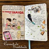 Dankbaarheidsdagboek: juli 2025. Een project van Traditionele illustratie,  Tekening, Stor, telling y Sketchbook van Stig Legrand - 08.08.2025