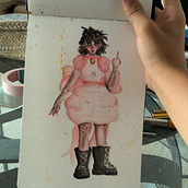 Untitled. Un projet de Dessin, Manga, Illustration traditionnelle , et Aquarelle de gugliell - 08.08.2025