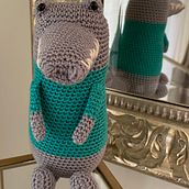Cocodrilo a crochet.. Amigurumi, Arts, Crafts, Crochet, DIY, Fiber Arts, Textile Design, To, and Design project by Rosa Angélica Navarro Ayala - 08.10.2025