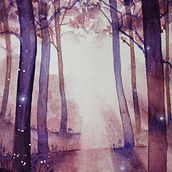 Fairy forest . Painting, and Watercolor Painting project by Jolly Molly - 08.11.2025