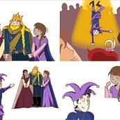 Cuore del giullare. Un progetto di Illustrazione digitale di Itzel - 11.08.2025