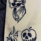 Seguimos practicando. Een project van  Tatoeageontwerp van Melany Aranza Gamiño Becerril - 11.08.2025