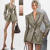 London in Neutrals: A Three-Day Capsule Wardrobe. Fashion Design project by Rebecca Gariboldi - 08.11.2025