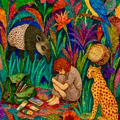 Le jardin des rêves égarés . Un projet de Collage de enseignement_urgence - 12.08.2025