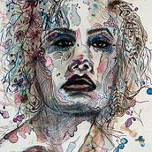 Ink & Flowers. Drawing, Fine Arts, Ink Illustration, and Painting project by 2vp5mv5zgy - 08.12.2025
