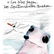 CRIATURAS SENSIBLES. Un proyecto de Dibujo, Dibujo digital, Ilustración tradicional, Ilustración digital, Instagram y Redes Sociales de Claudio Furnier - 13.08.2025