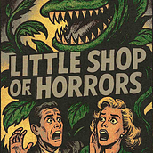 Little shop of horrors. Projekt z dziedziny  Manager art, st, czn, Strategia marki, Kreat, wność i  Projektowanie plakatów użytkownika Jenina Juson - 14.08.2025