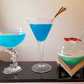 Curação cocktails menu. Beverages project by Morena Nardone - 08.15.2025