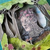 Papercut en profundidad. Bookbinding, Children's Illustration, Arts, Crafts, DIY, Traditional illustration, Paper Craft, Stor, and telling project by Arlette Cassot - 08.16.2025