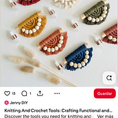Macrame con arte para inspirar. Content Marketing, and Social Media project by griseldapedraza30 - 08.18.2025