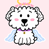 Angel Puppy. Br, ing, Identit, Character Design, Traditional illustration, and Digital Illustration project by Joselin Bastidas - 08.20.2025