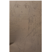 PF dibujo de comics a lapiz. . Projekt z dziedziny Komiks,  R, sunek, Trad, c, jna ilustracja, R i sunek ołówkiem użytkownika Kunji San - 21.08.2025