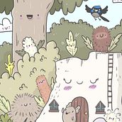 Kawaii Aussie Friends. Projekt z dziedziny Projektowanie postaci, Ilustracja c, frowa i Manga użytkownika Jason Rodgers - 21.08.2025