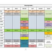 Emploi du temps pour les enfants de Racha Ein Projekt aus dem Bereich Meditation von Nicolas Salvador - 21.08.2025