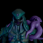 Rey de los Mares (Kraken). 3D Modeling, 3D, and 3D Character Design project by burgosjhoel123 - 08.24.2025