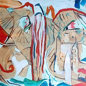 My elephant . Pintura Acrílica, Artes plásticas, e Pintura projeto de Inbar Bareket - 24.08.2025